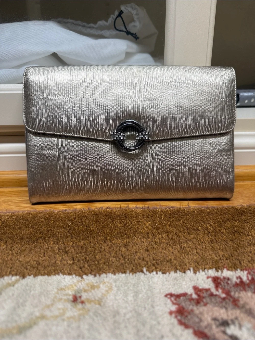 Metallic gold Women's Clutch Bag